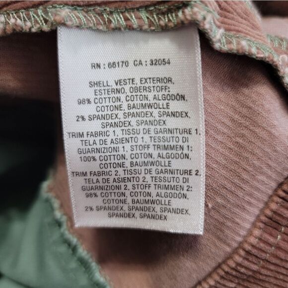 Anthropologie Meadow Rue Corduroy Patchwork Skirt Size 12 - Picture 7 of 7